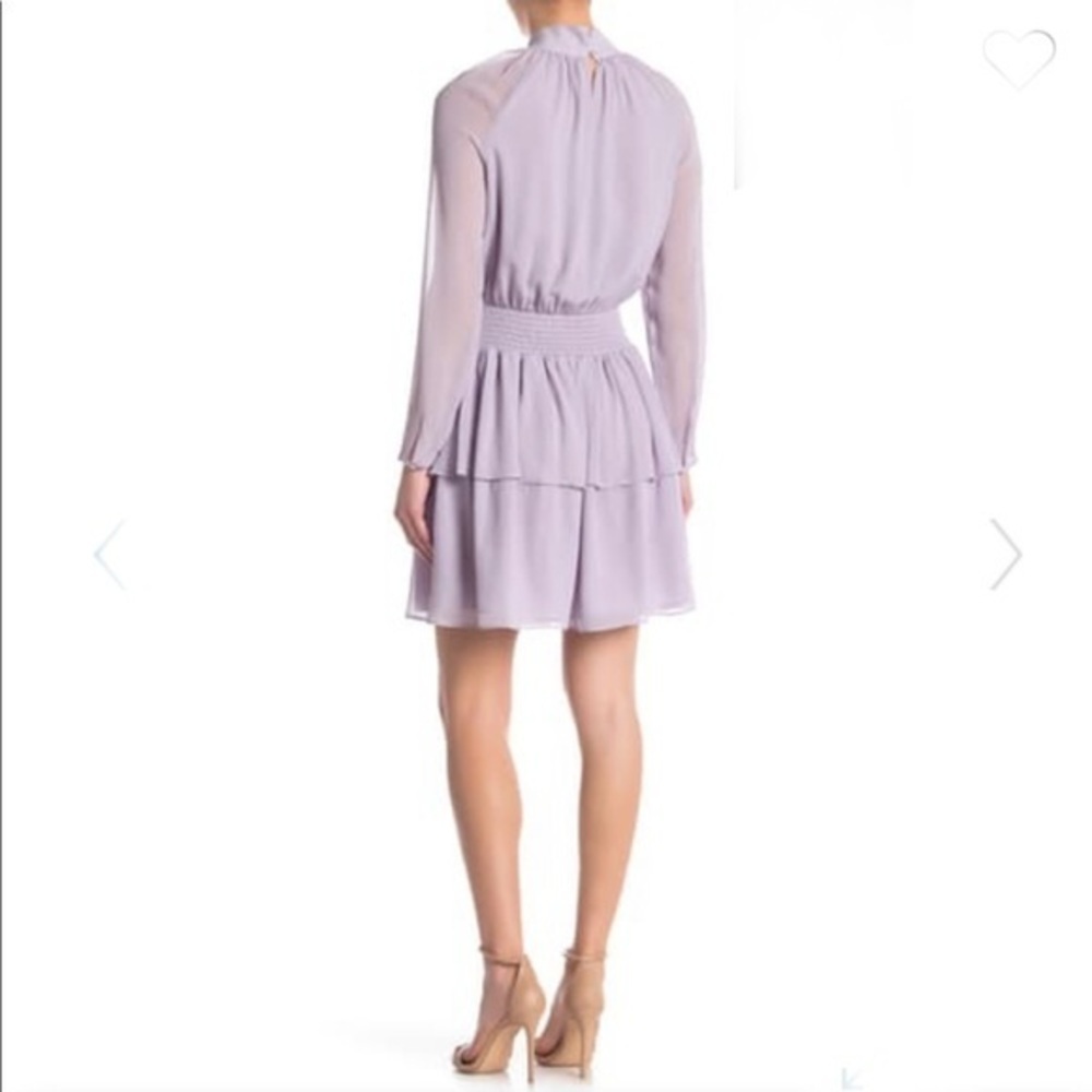 Rebecca Minkoff Zaykee Smocked Ruffled Dress M - Picture 2 of 5